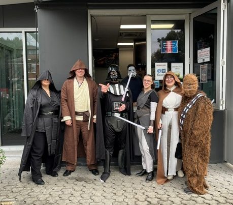 Just our standard morning coffee run at RVN! August 2026<br />
Damien’s 50th Star Wars Themed Birthday!