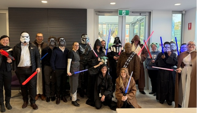 Just our standard morning coffee run at RVN! August 2026<br />
Damien’s 50th Star Wars Themed Birthday!